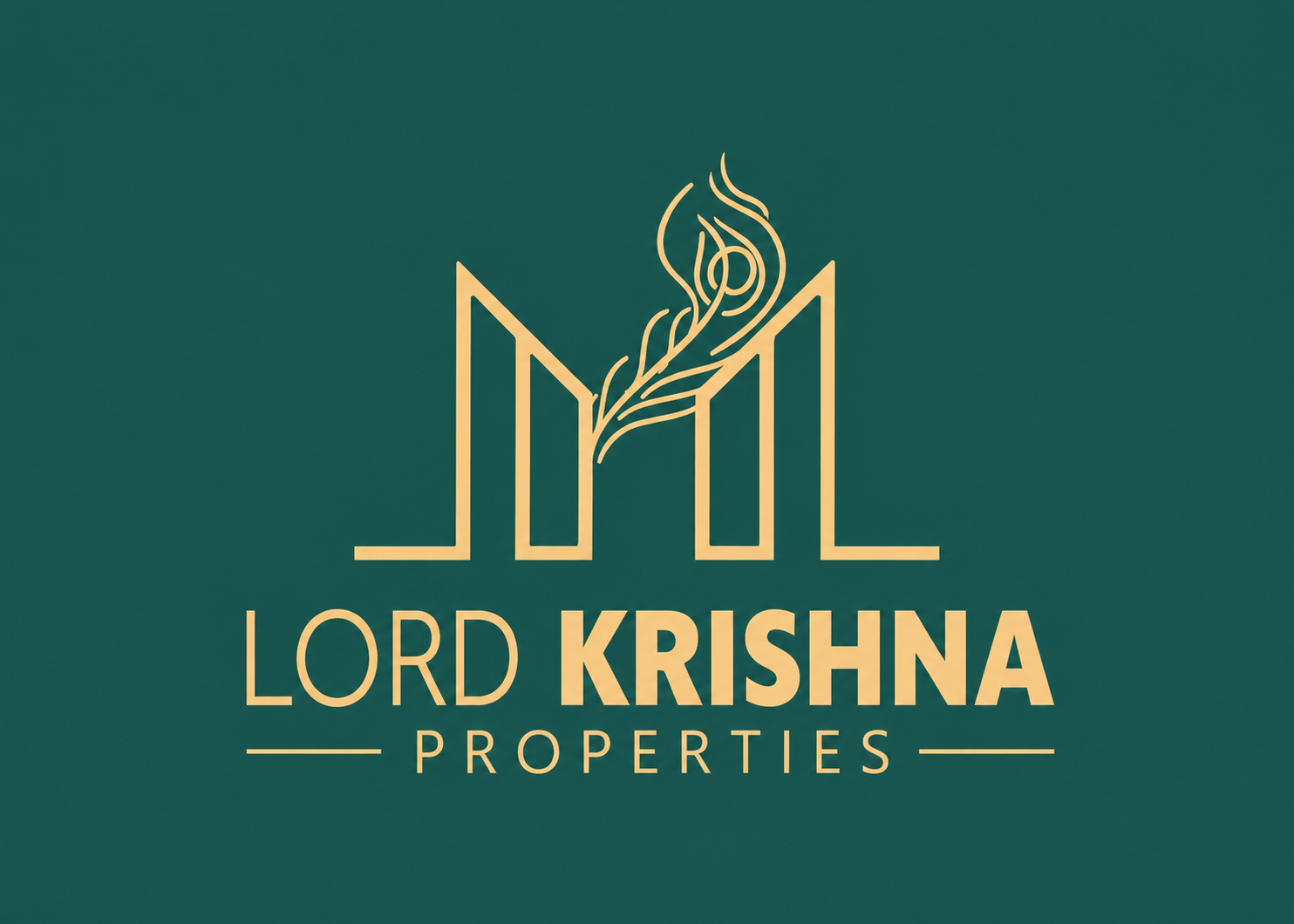 Lord Krishna Properties Logo